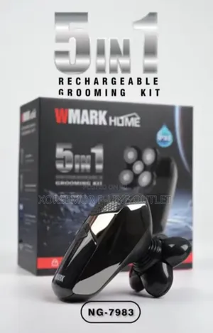 NG-7983 5-in-1 Wet Dry Shaver, Trimmer, Nose Ear, Head Shaver,