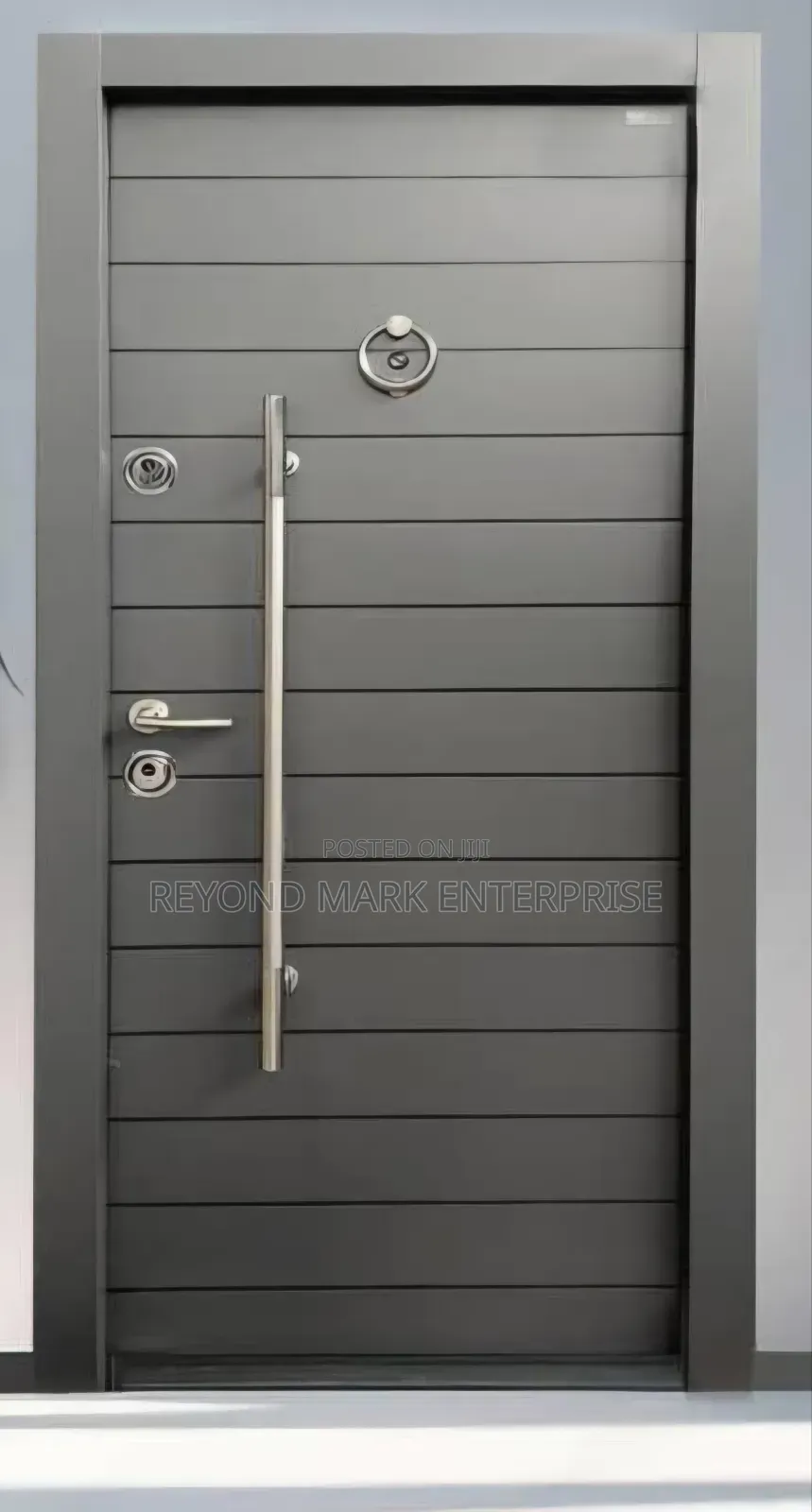 Single Full Metal Security Door