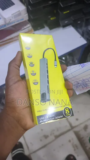 8 in 1 Type-C to HDTV Multifunction Adapter