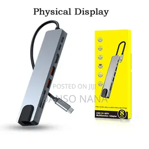 8 in 1 Type-C to HDTV Multifunction Adapter