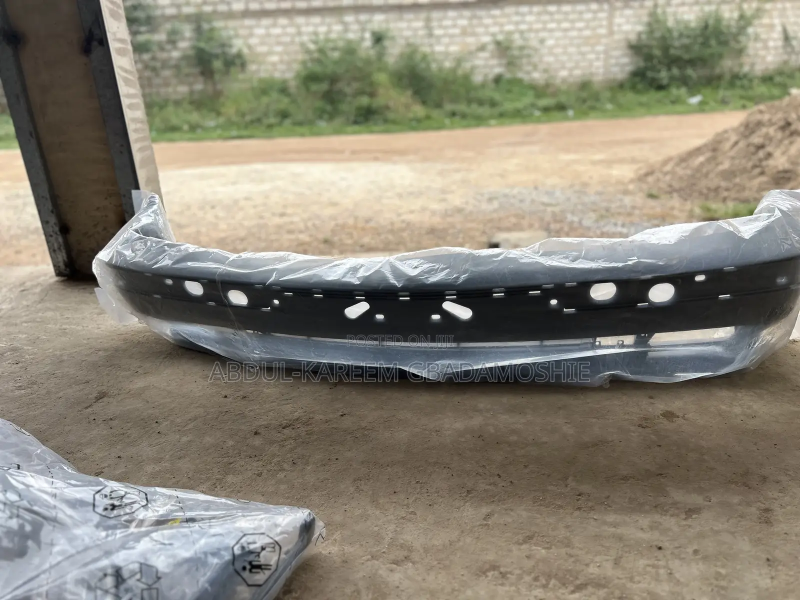 BMW E34 Front Bumper With Accessories