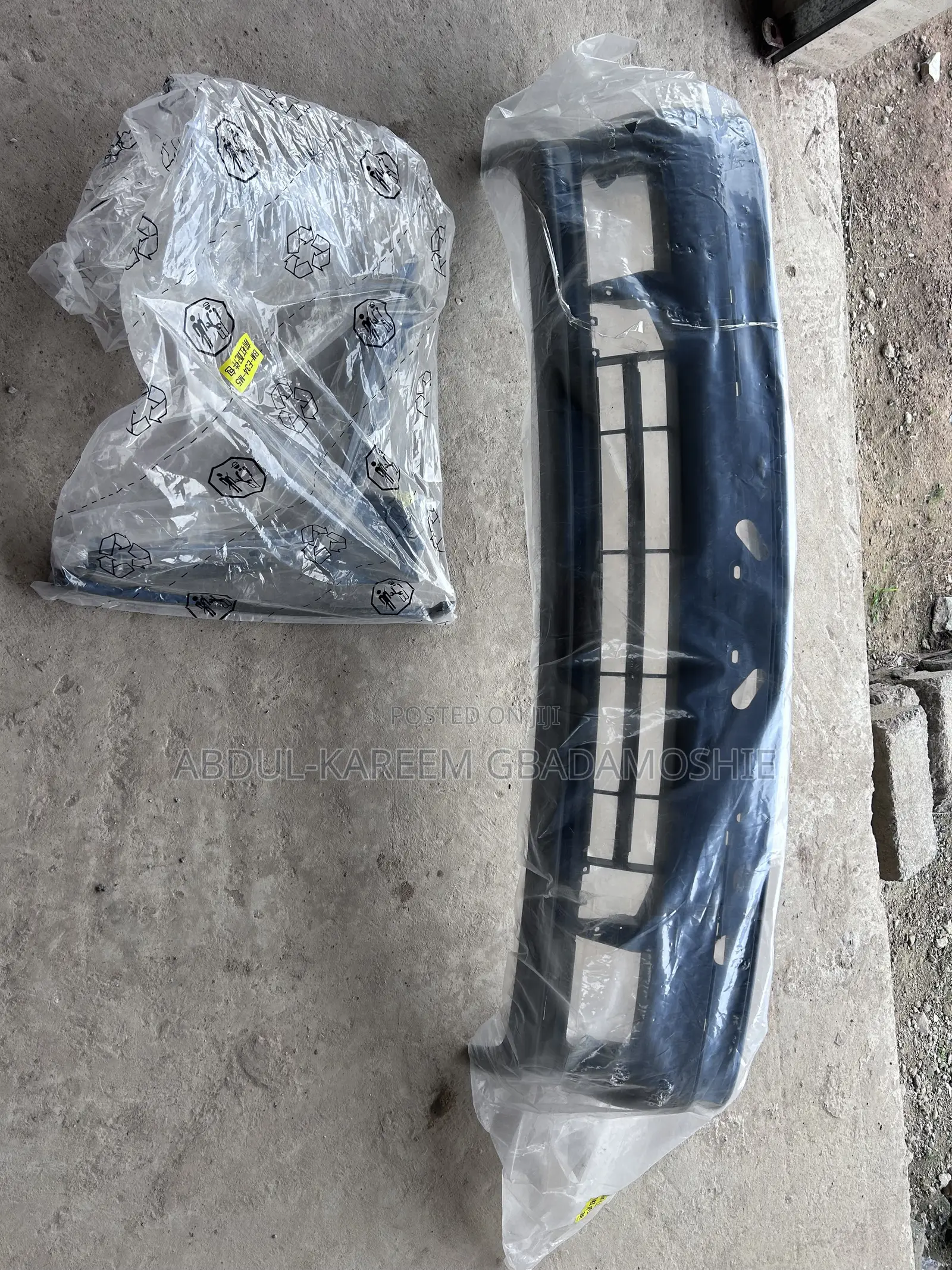 BMW E34 Front Bumper With Accessories