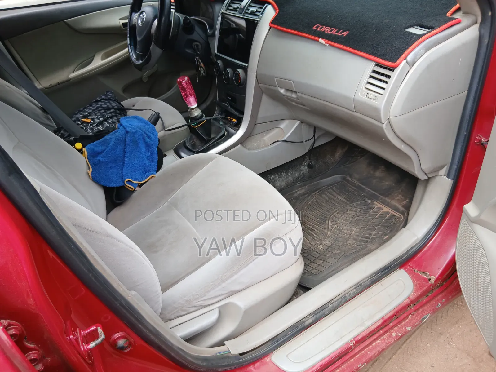 Toyota Corolla 2010 Red