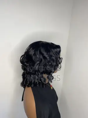 Glueless Egg Curl Wig Cap