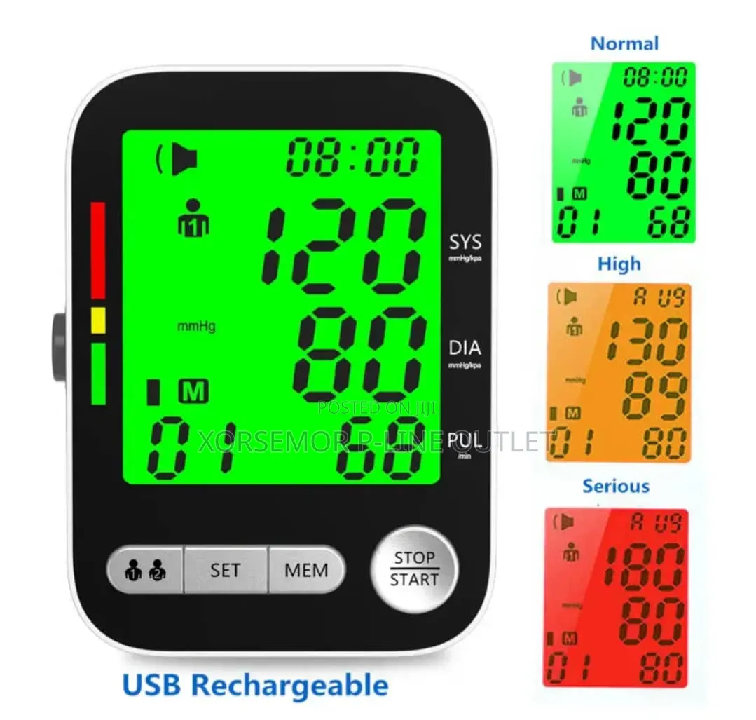 Digital Rechargeable Arm BP Monitor