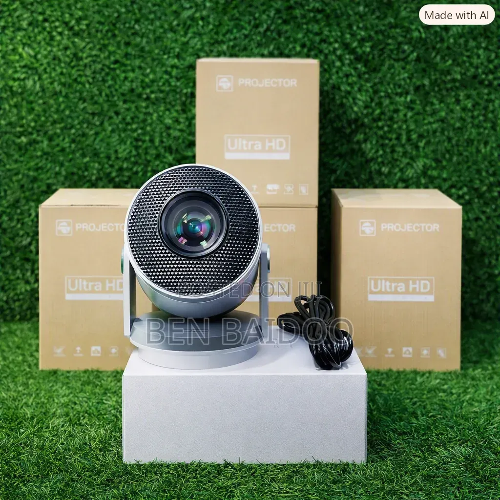 Ultra HD Smart Projector (Powerful Lens)