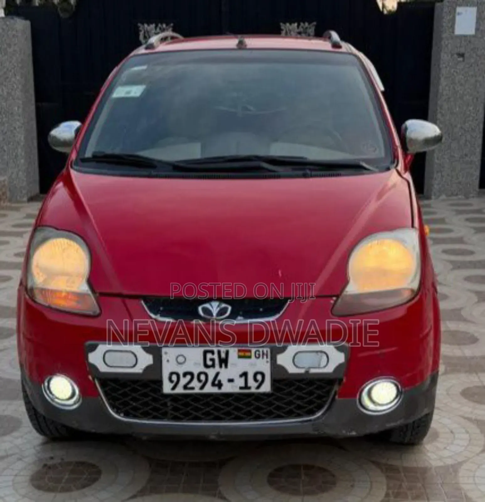 Daewoo Matiz 2009 Red