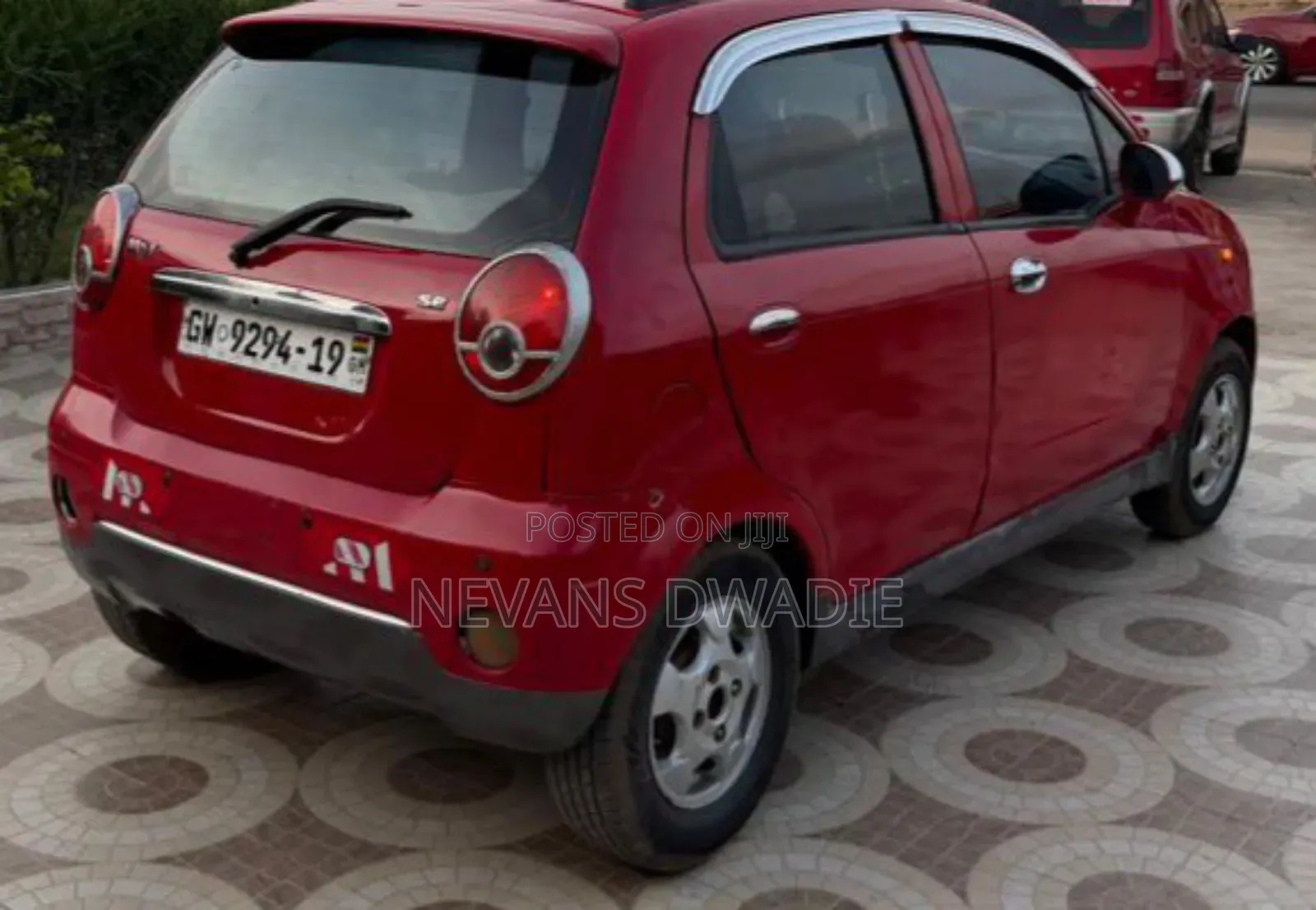 Daewoo Matiz 2009 Red