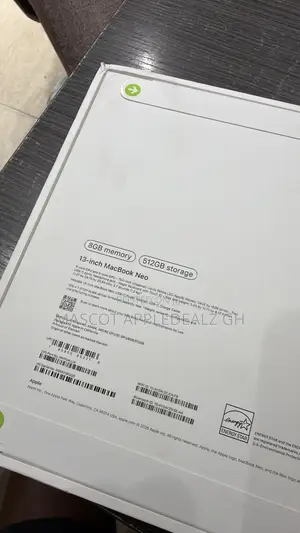 New Laptop Apple MacBook Neo 2026 8GB SSD 512GB
