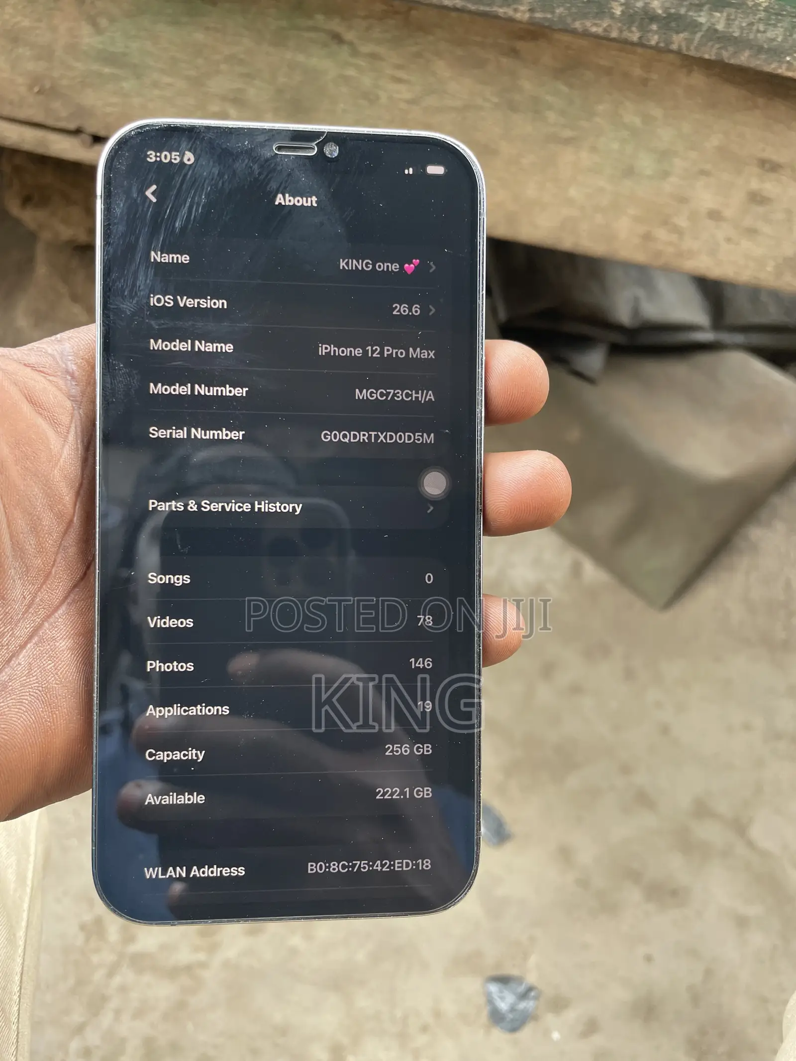 Apple iPhone 12 Pro Max 256 GB Gray