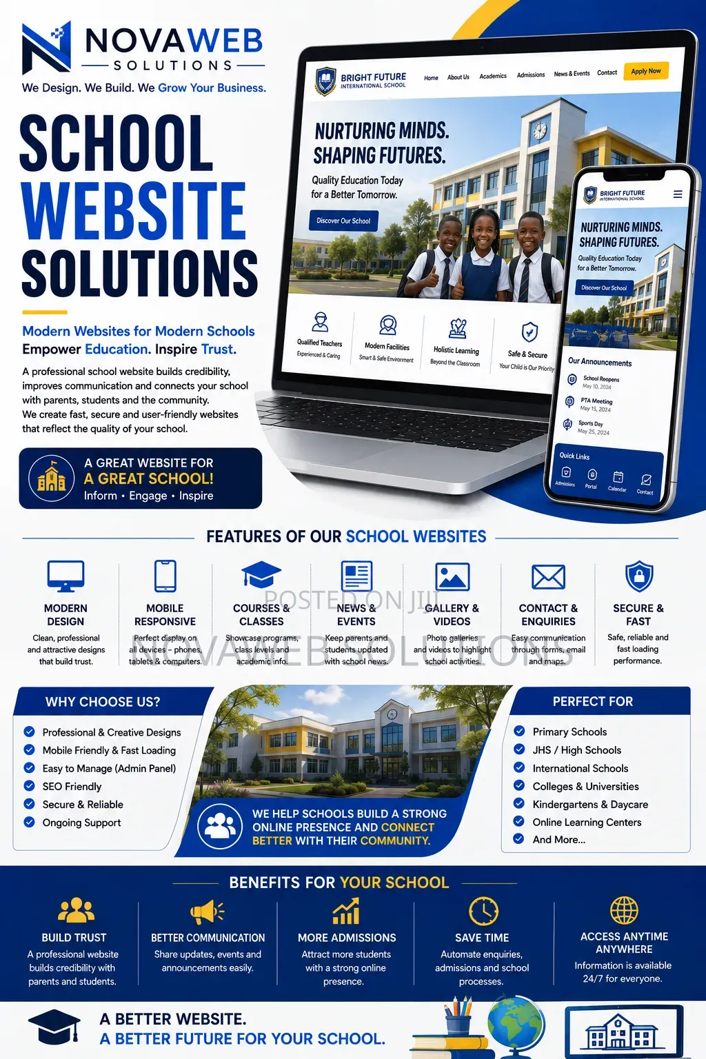 School Website Development