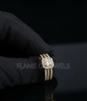 Classic Multi Band Wedding Rings Set