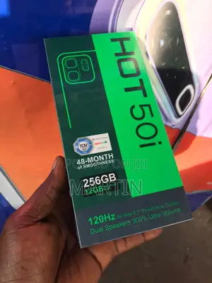 New Infinix Hot 50i 256 GB Black