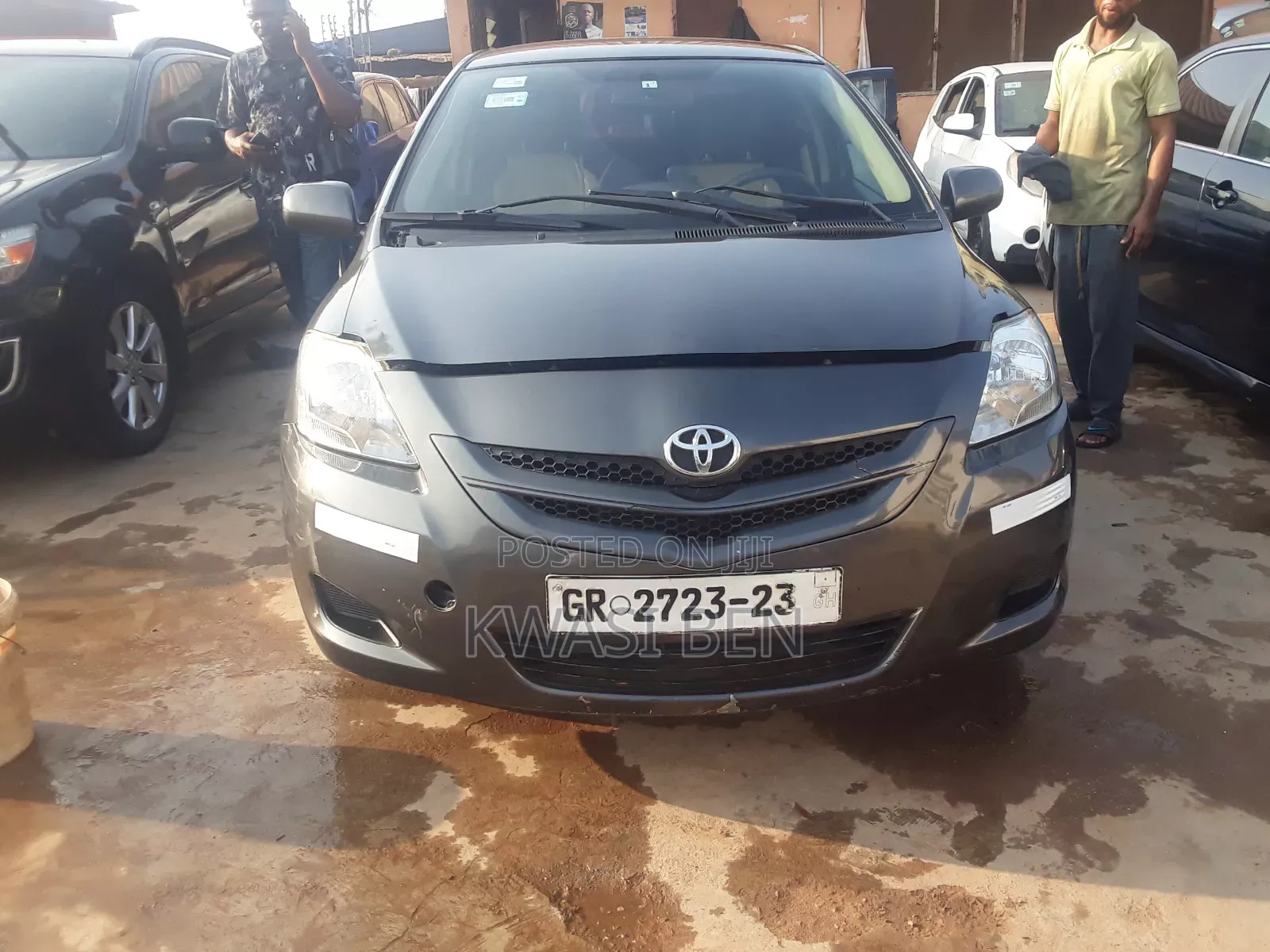 Toyota Belta 2012 Gray