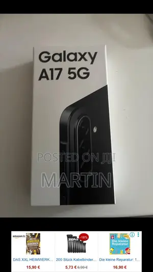 New Samsung Galaxy A17 5G 256 GB Black