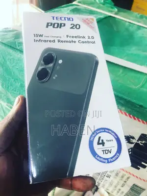 New Tecno Pop 20 64 GB Black