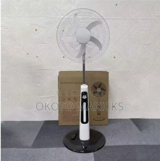 Rechargeable Solar Fan