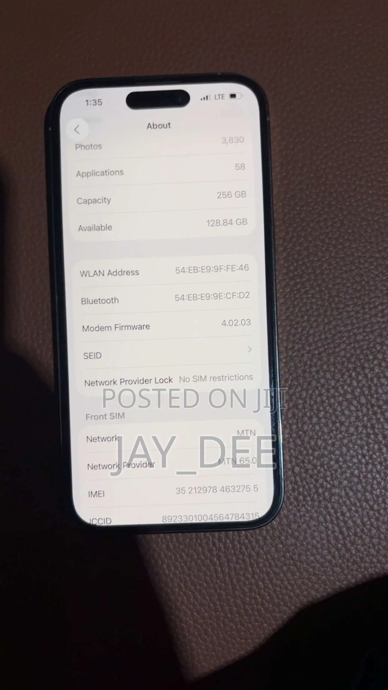 Apple iPhone 14 Pro 256 GB Black