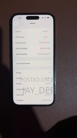 Apple iPhone 14 Pro 256 GB Black