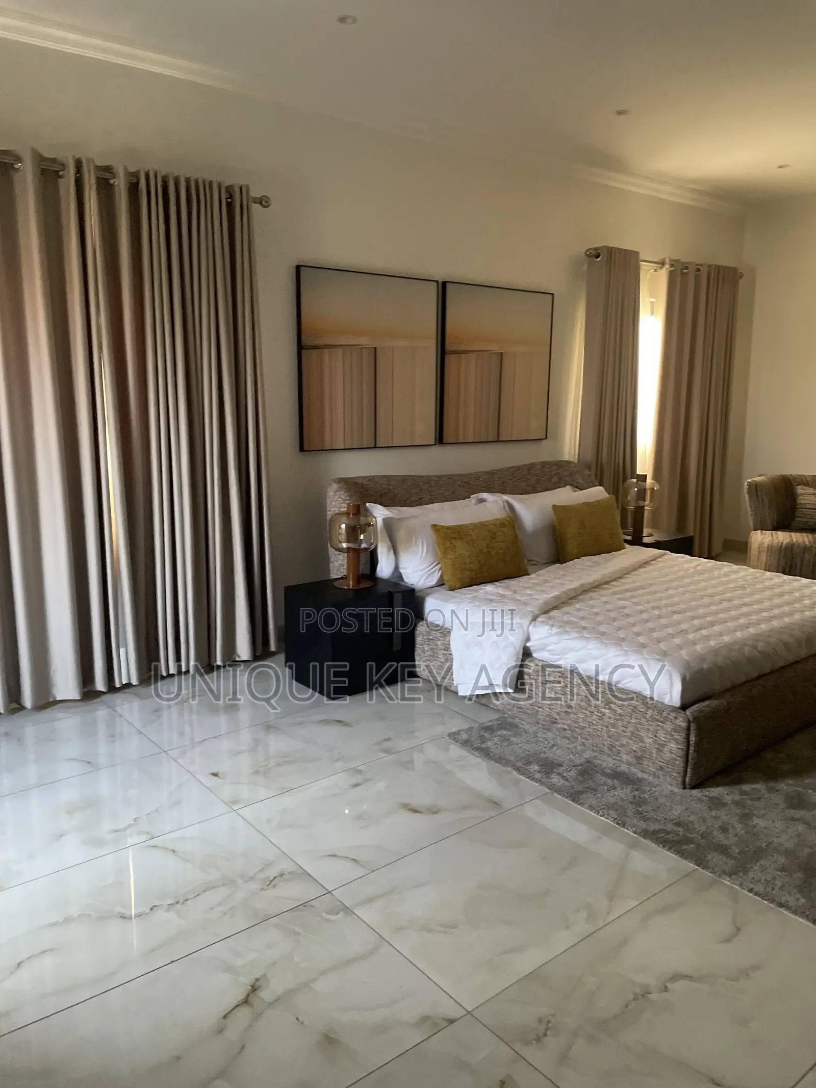 Furnished 4bdrm Duplex in Unique Key Agency, East Legon for rent
