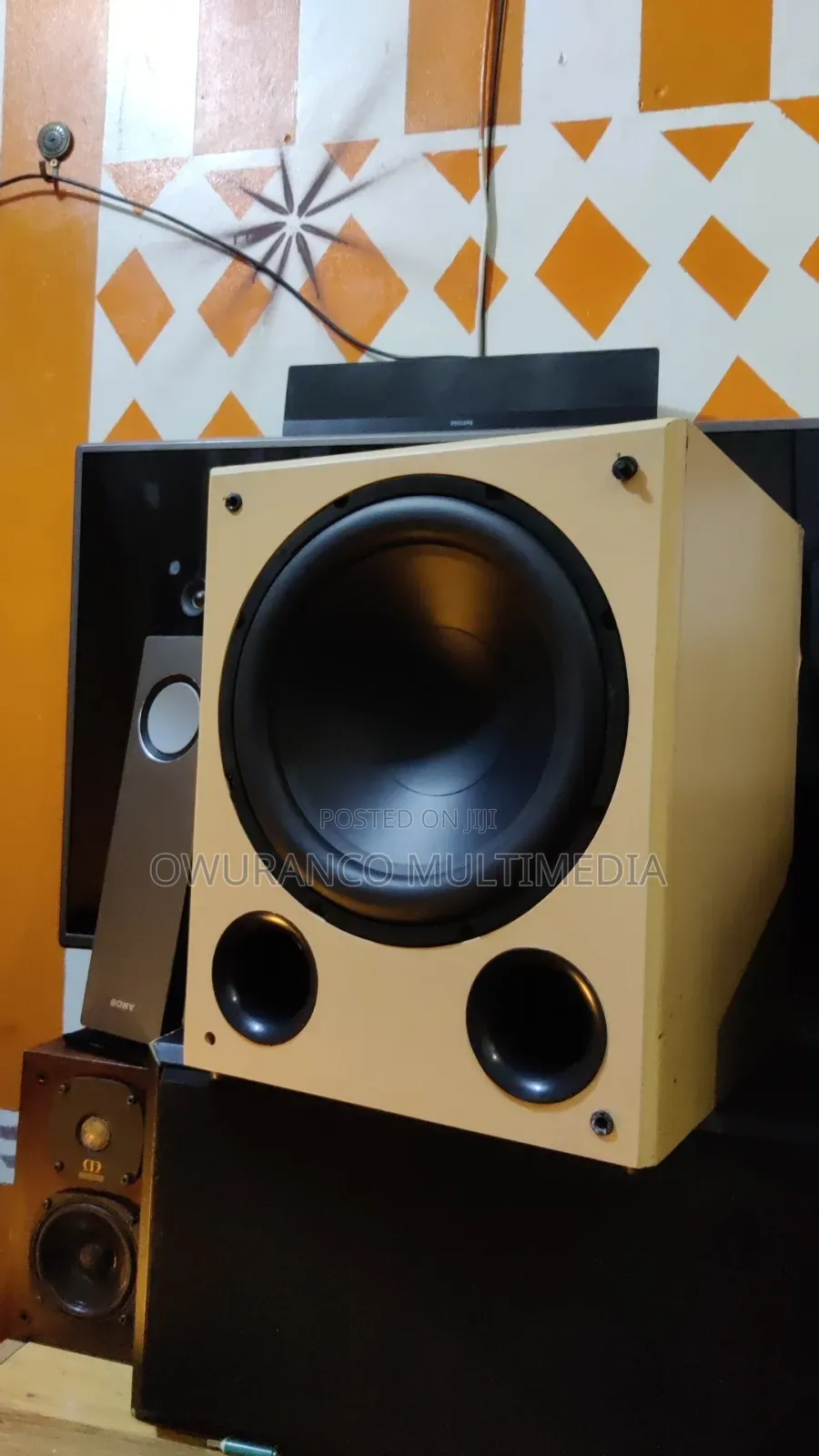 Massive Dream Acoustics 12"Subwoofer 440W Peak / 220W RMS Powered Bass