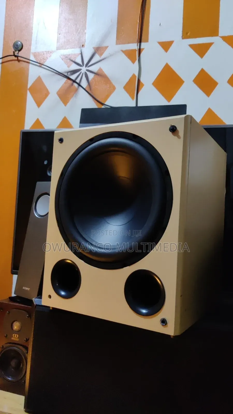 Massive Dream Acoustics 12"Subwoofer 440W Peak / 220W RMS Powered Bass