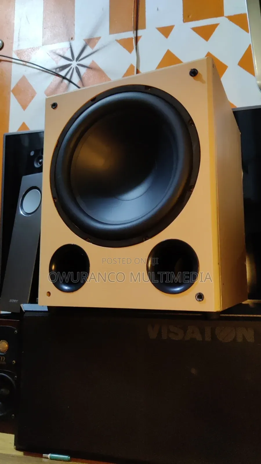Massive Dream Acoustics 12"Subwoofer 440W Peak / 220W RMS Powered Bass