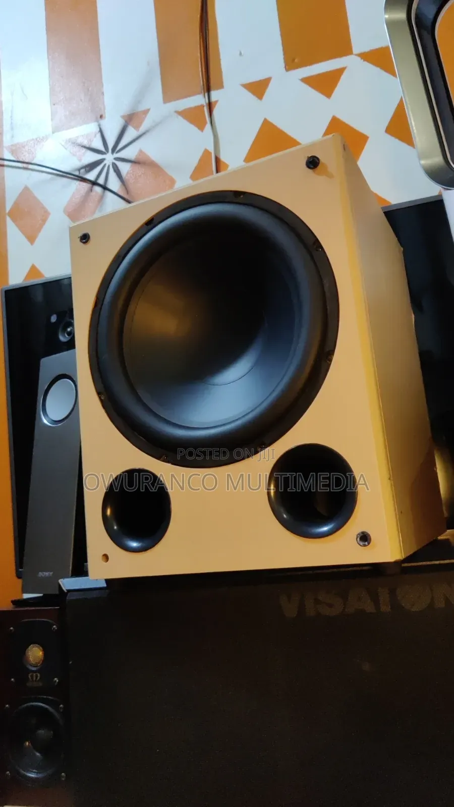 Massive Dream Acoustics 12"Subwoofer 440W Peak / 220W RMS Powered Bass