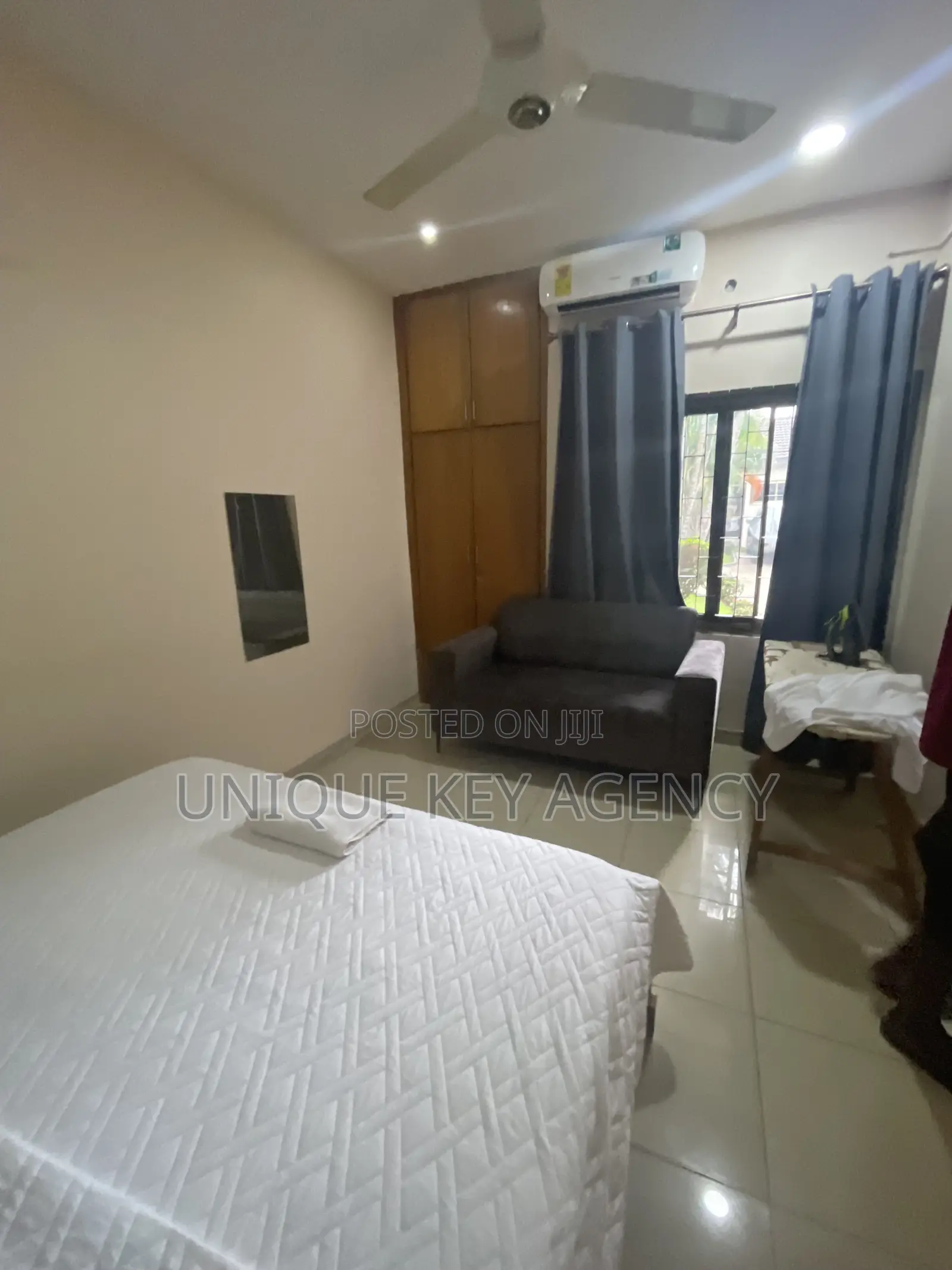 Furnished 1bdrm Apartment in Unique Key Agency, Agbogba for rent