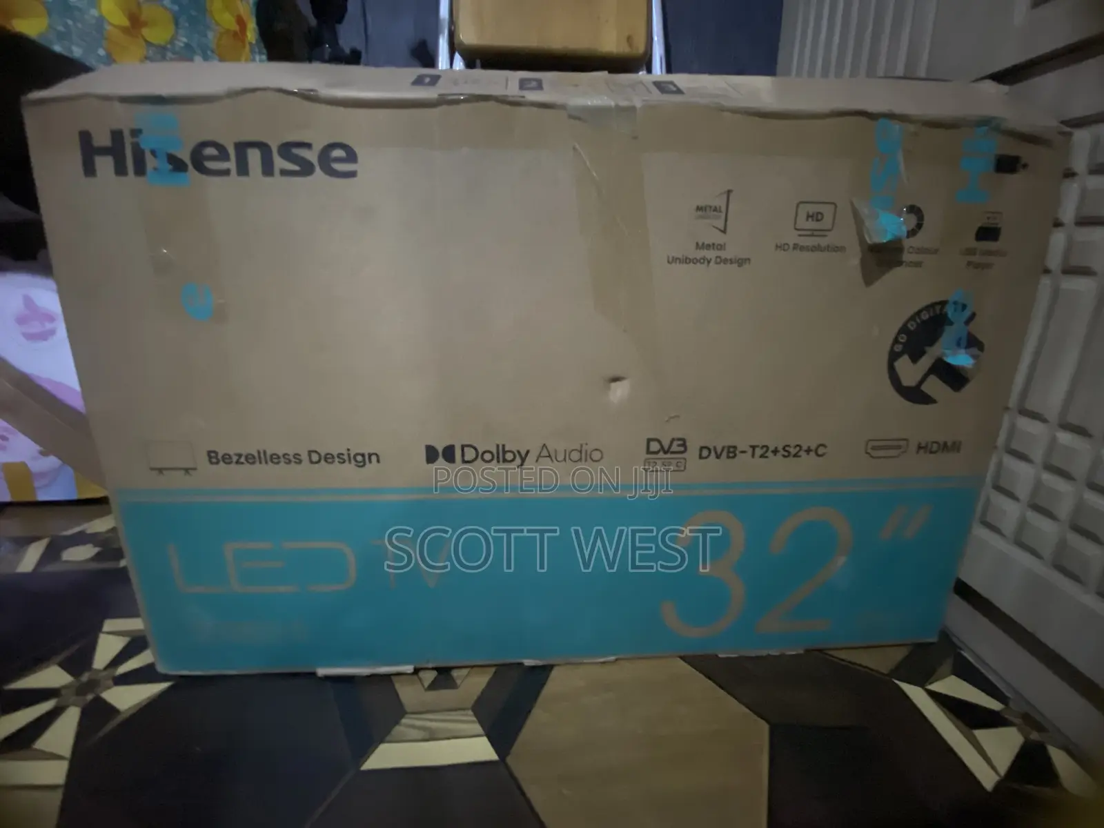 32inch Frameless Led Hisense Television