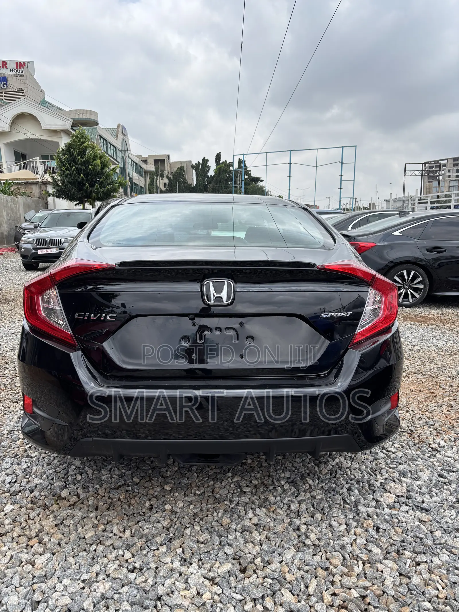 Honda Civic Sport Sedan 2020 Black