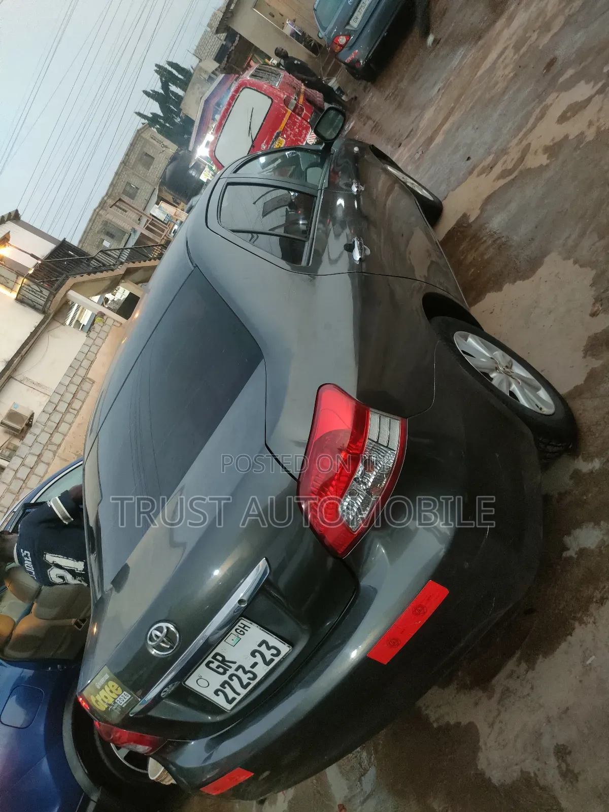 Toyota Belta 2010 Gray