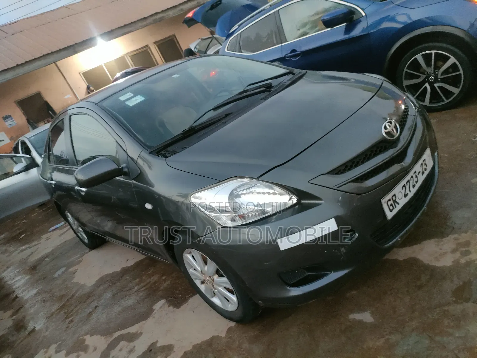 Toyota Belta 2010 Gray