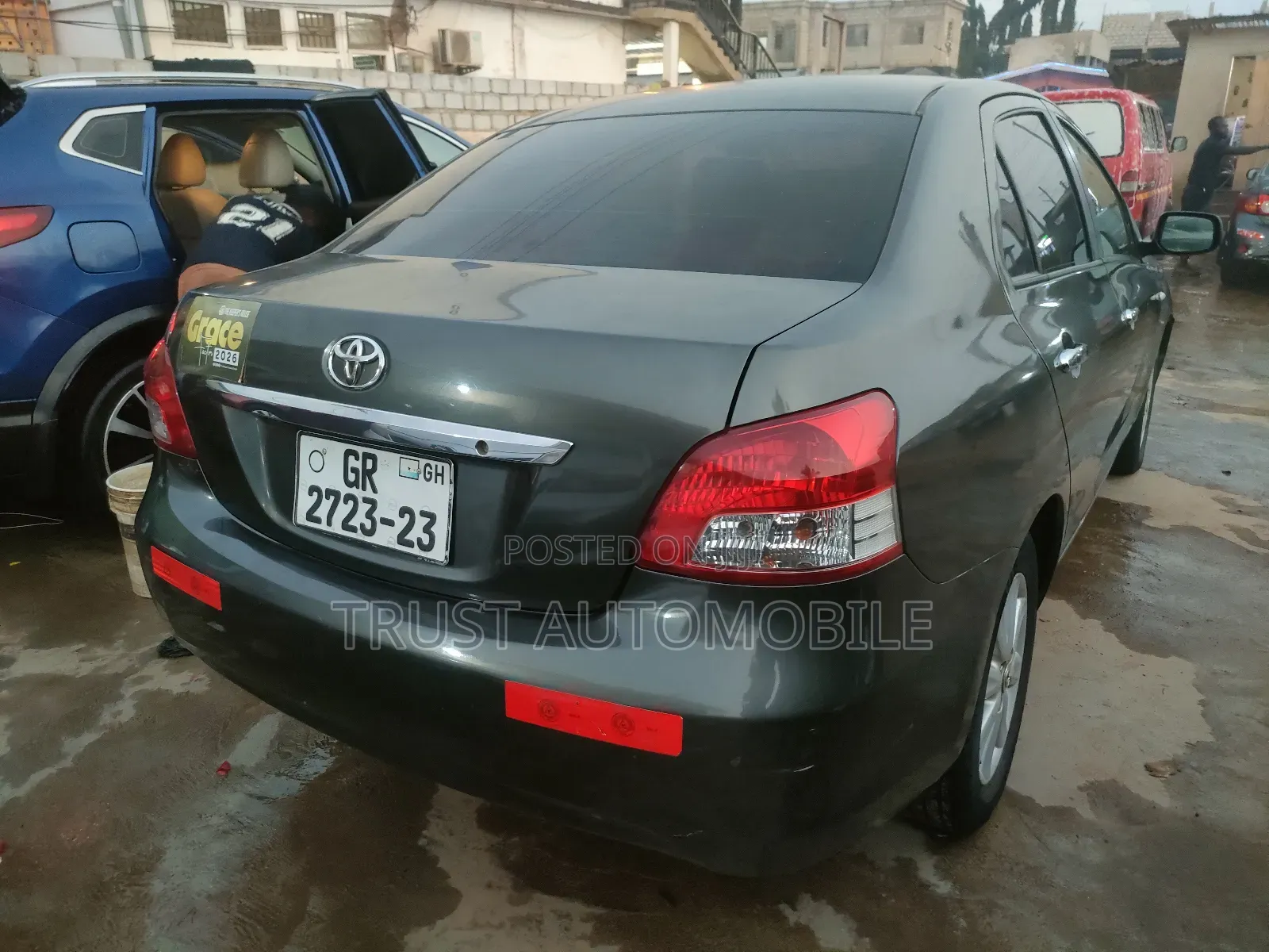 Toyota Belta 2010 Gray