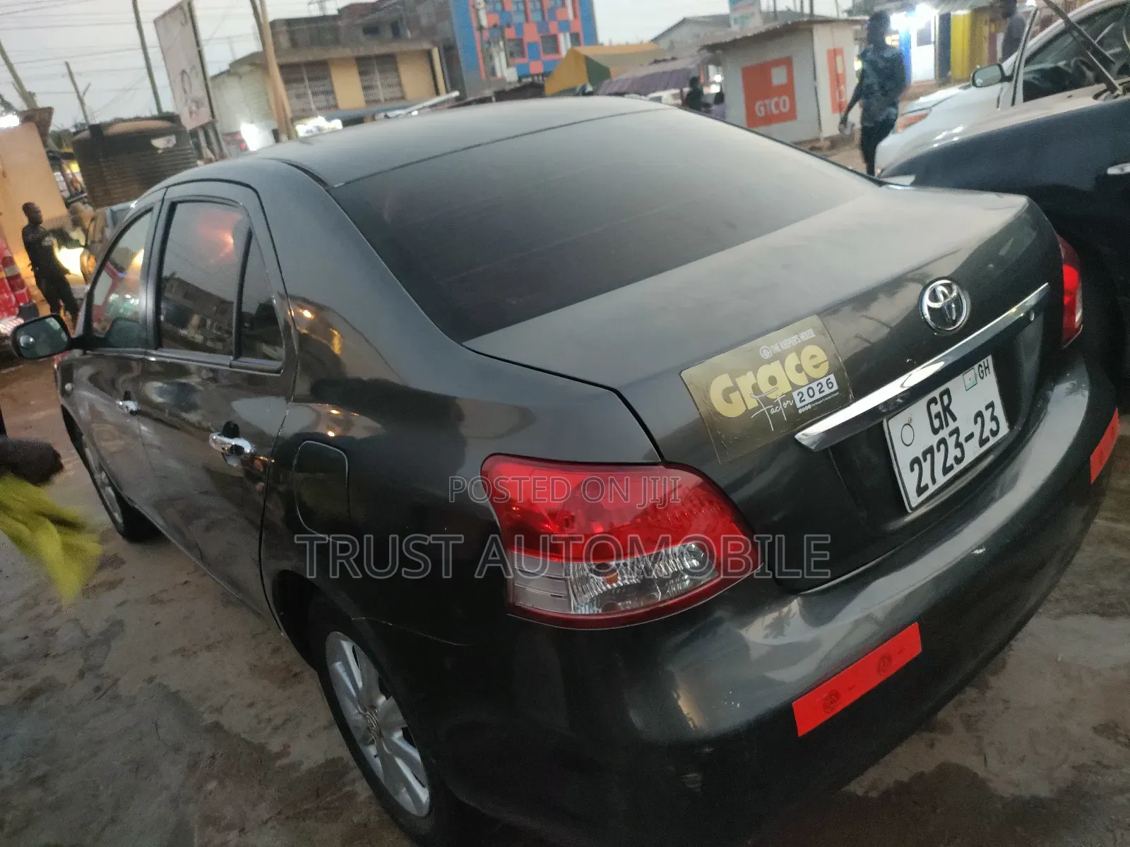 Toyota Belta 2010 Gray