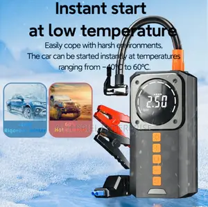 Jump Starter With Air Pump
