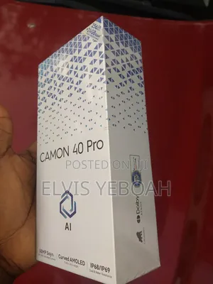 New Tecno Camon 40 Pro 5G 256 GB Gray