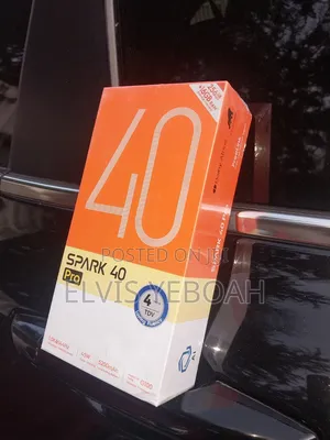 New Tecno Spark 40 Pro 256 GB Silver