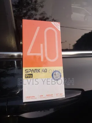 New Tecno Spark 40 Pro 256 GB Silver