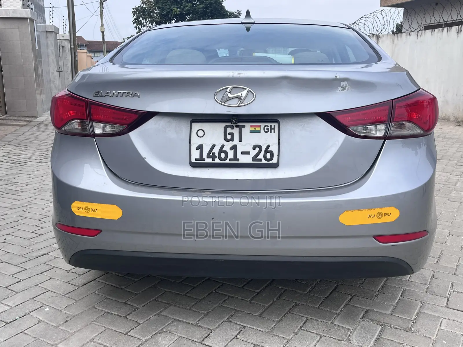 Hyundai Elantra Limited 4dr Sedan (1.8L 4cyl 6A) 2014 Gray