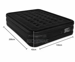 Inflatable Bed With Electric Air Pump