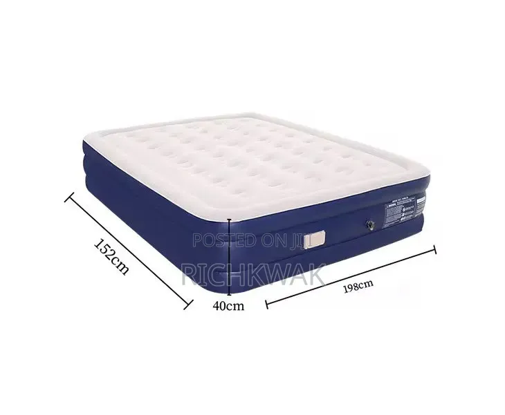 Inflatable Bed With Electric Air Pump