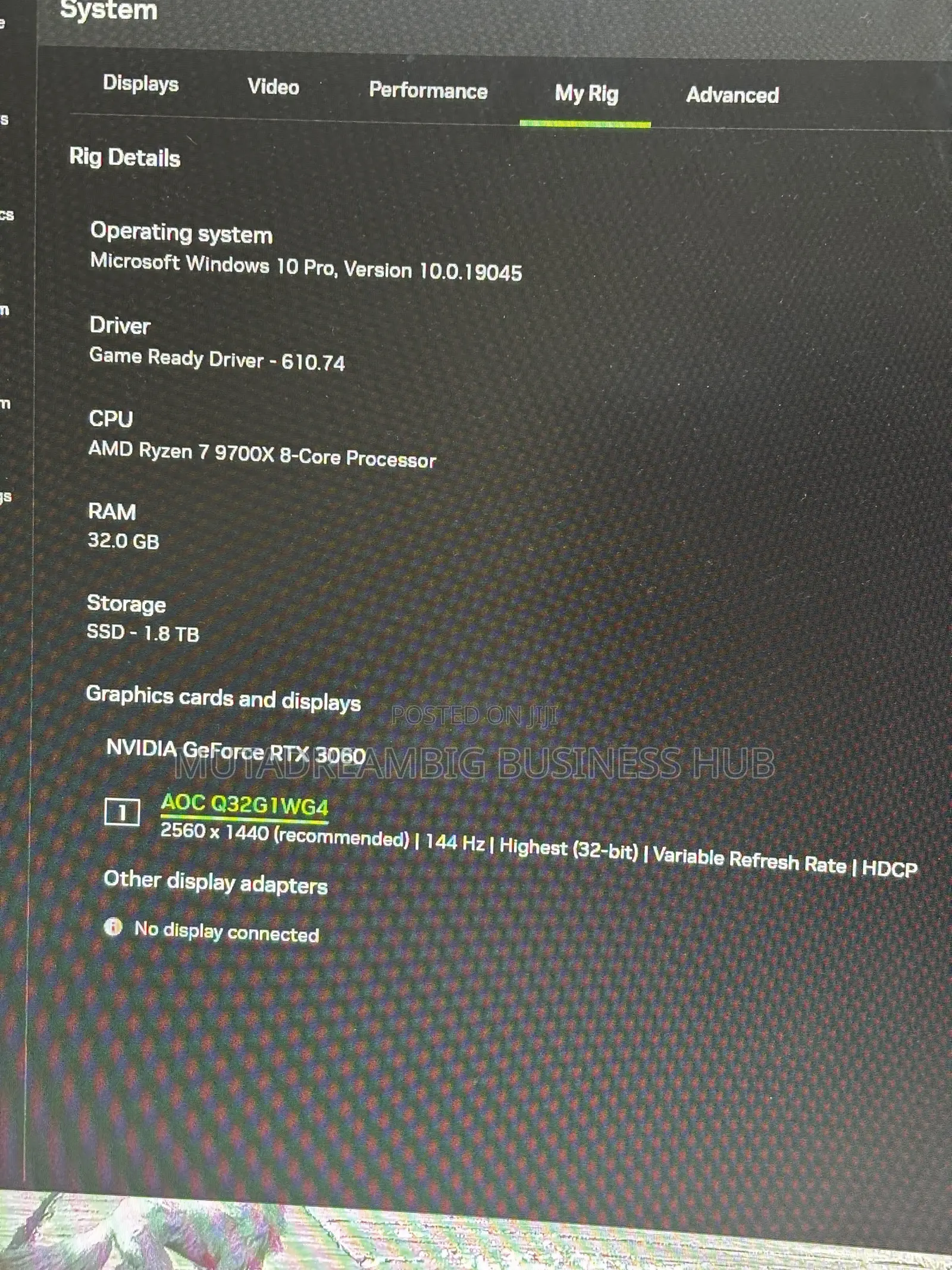 New Desktop Computer iBUYPOWER 32GB AMD SSD 2T