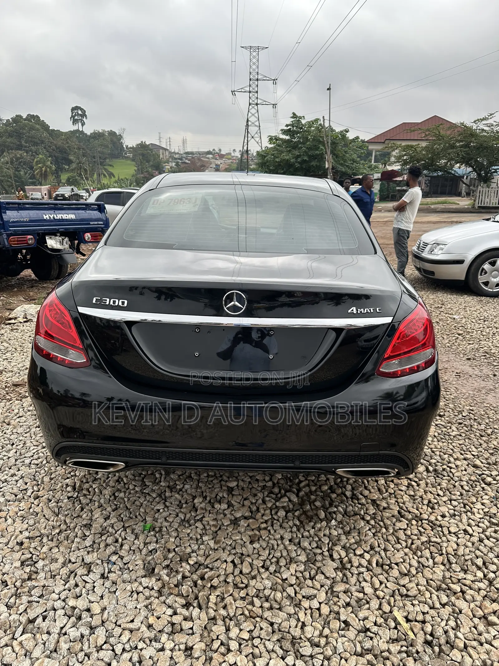 Mercedes-Benz C300 Base AWD 4Matic Sedan (2.0L 4cyl 7A) 2015 Black