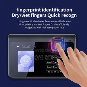 Facial Recognition Attendance Machine With Backup Battery