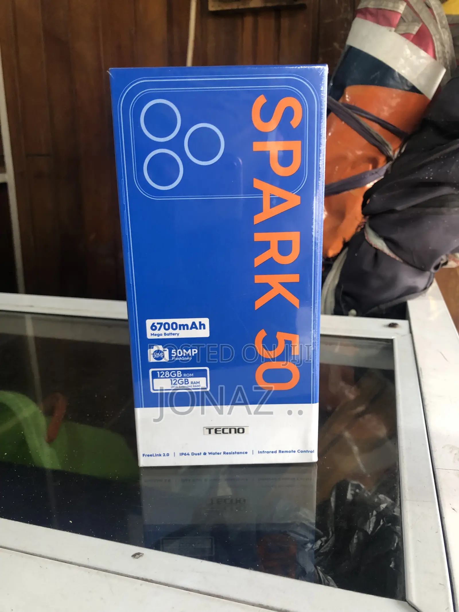 New Tecno Spark 50 128 GB Blue