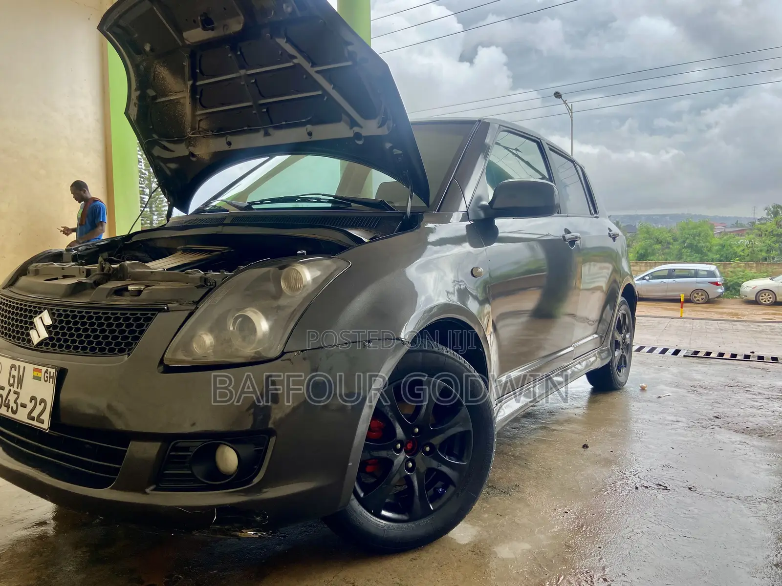 Suzuki Swift Sport 2009 Gray