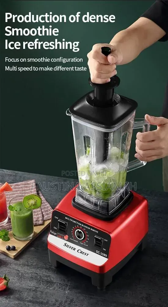 Silver Crest Blender 2in1 8500w