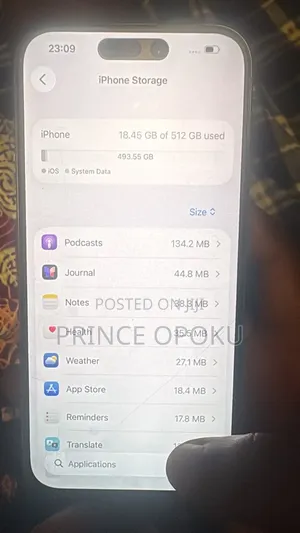 Apple iPhone 15 Pro 512 GB Gray