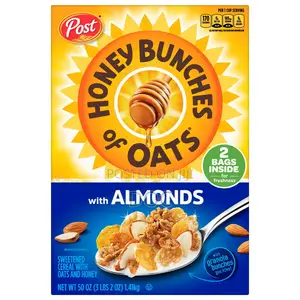 Post Honey Bunches of Oats With Almonds Cereal, 50 Oz